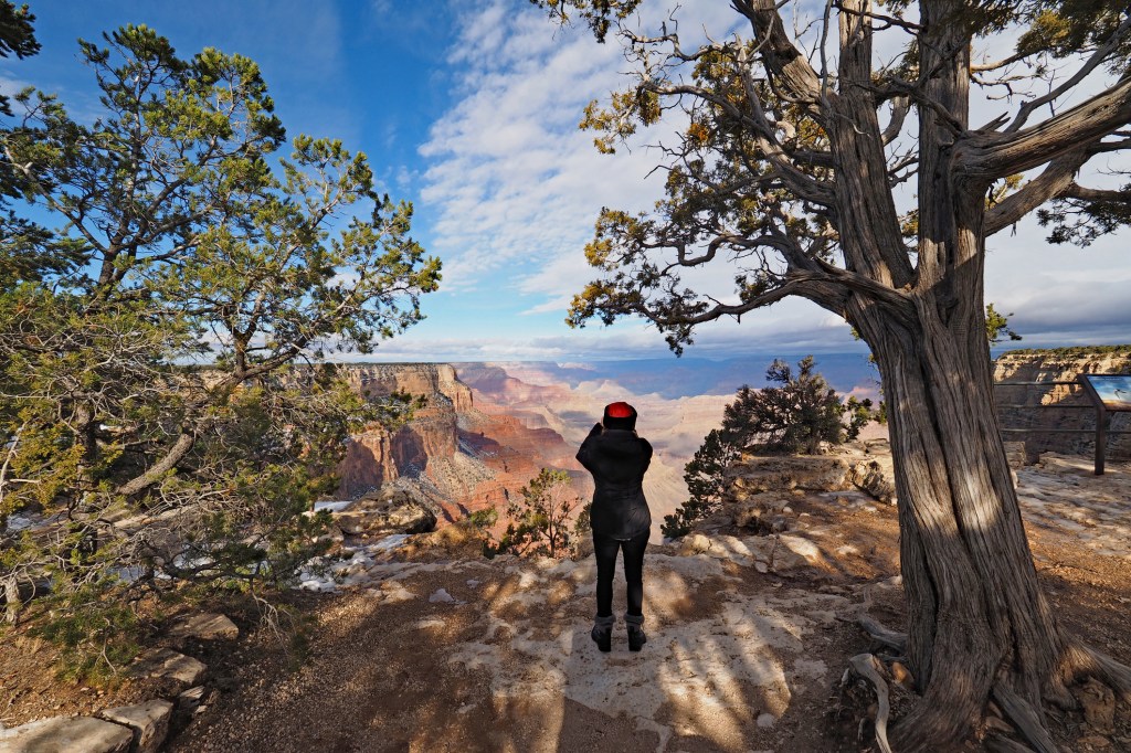 View from the South Rim Trail in Grand Canyon National Park