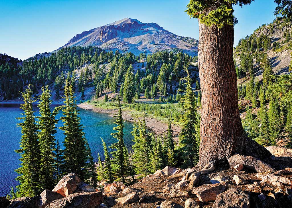 View of Lassen Peak