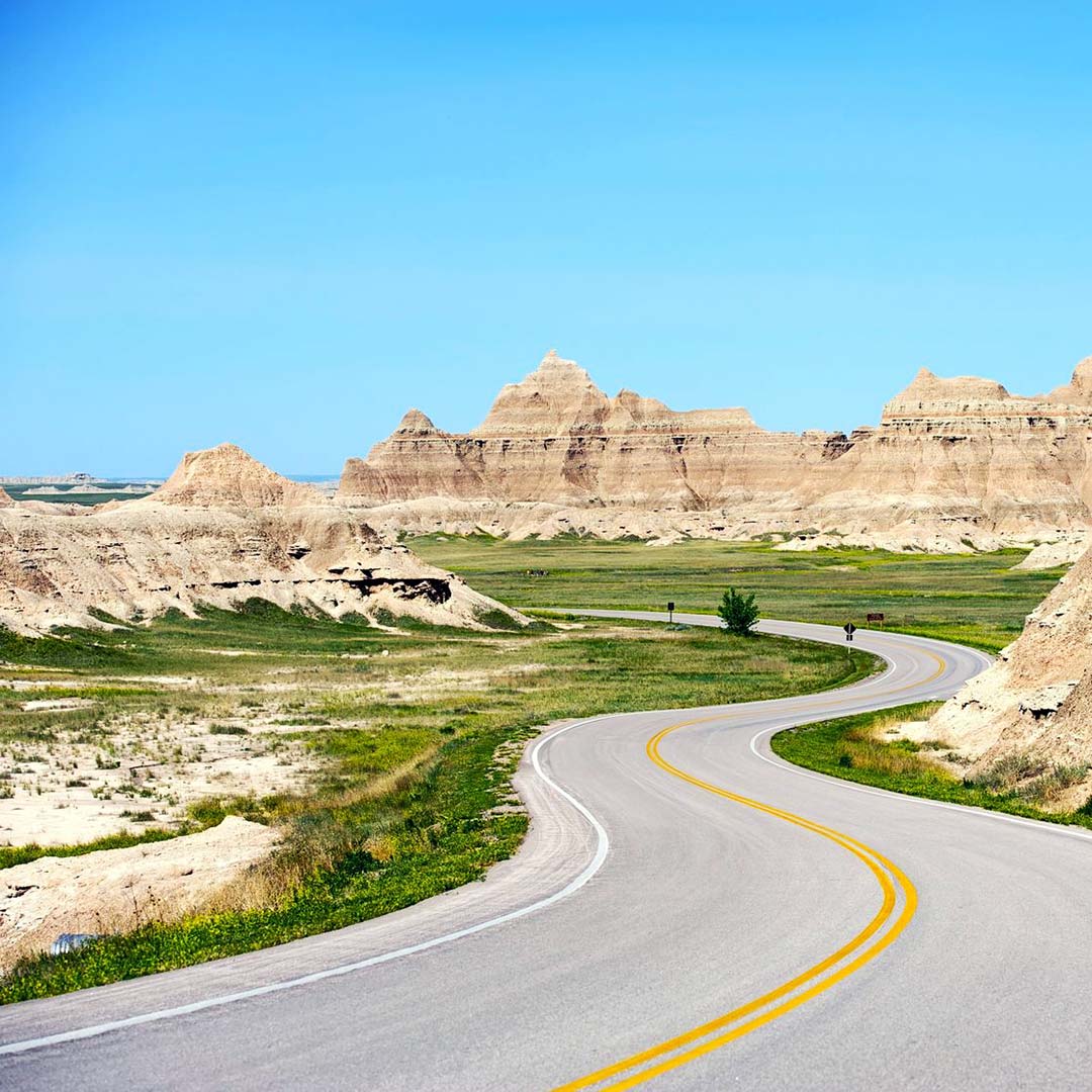 Badlands Loop Road.